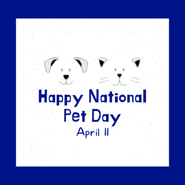 Happy National Pet Day April 11!  Click through a gallery submitted by OHS students.  