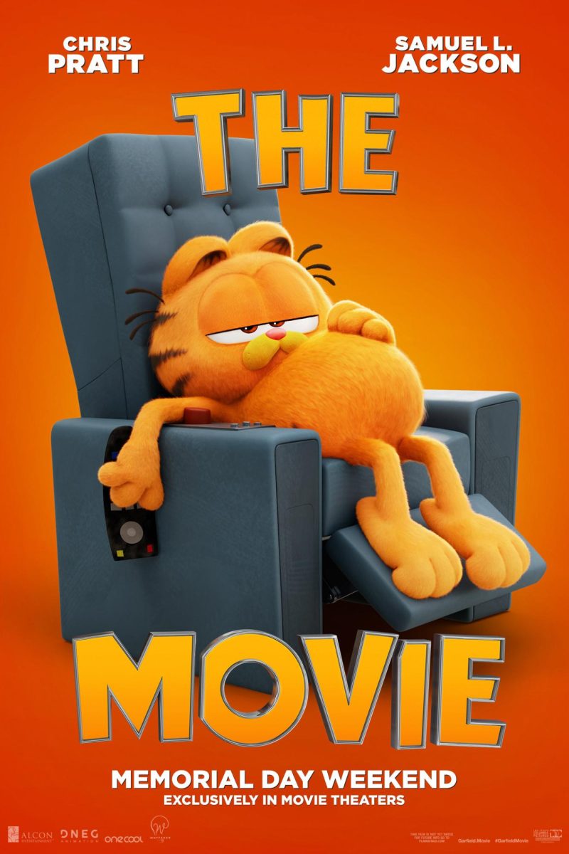 New Garfield movie was released in theaters over Memorial Day weekend by Sony Pictures Studios. 