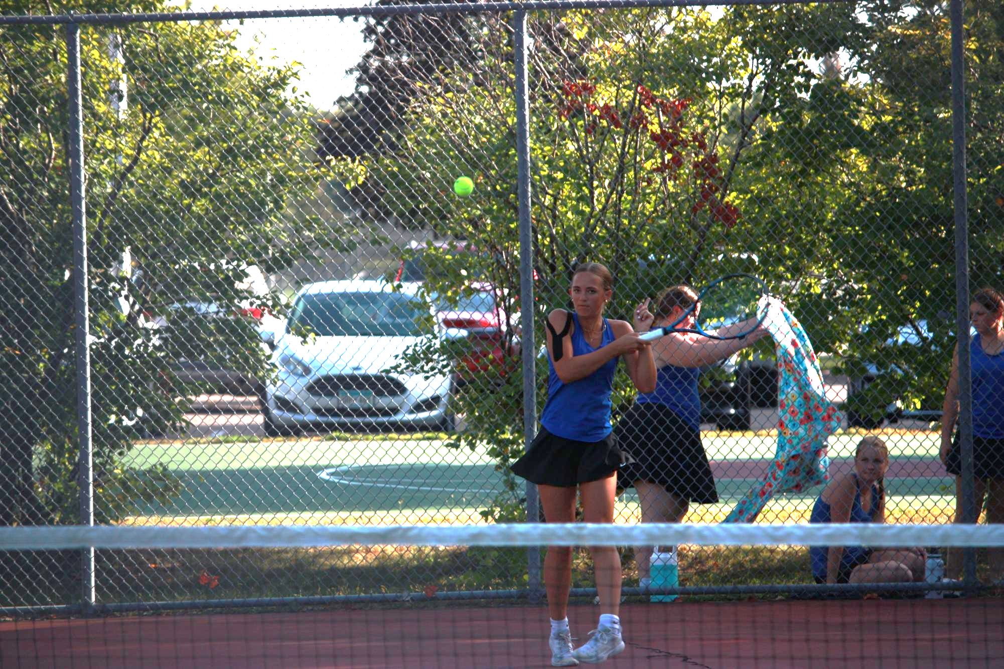 Gallery: Owatonna Girls Tennis competes against Northfield