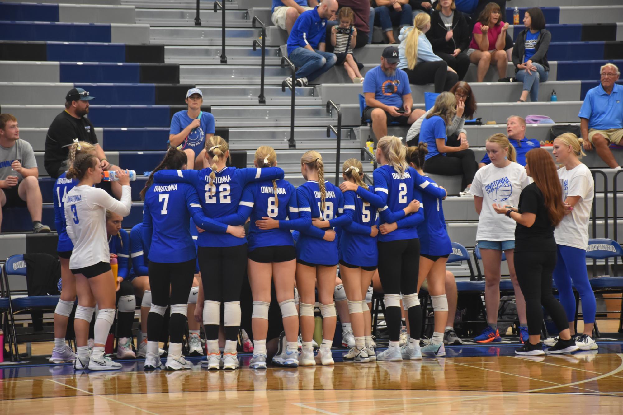 Gallery: Owatonna Volleyball takes home the win against Red Wing