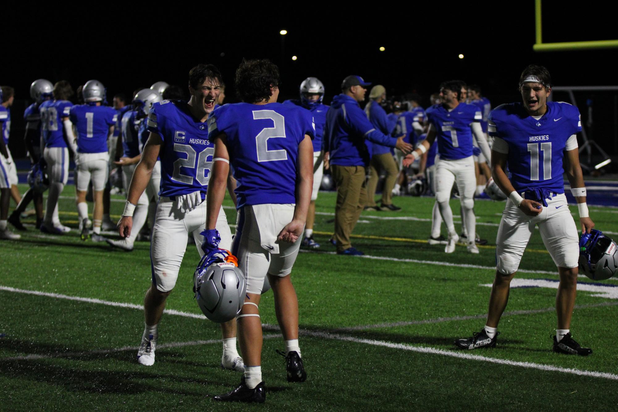 Gallery: Huskies win home opener against Chanhassen Storm