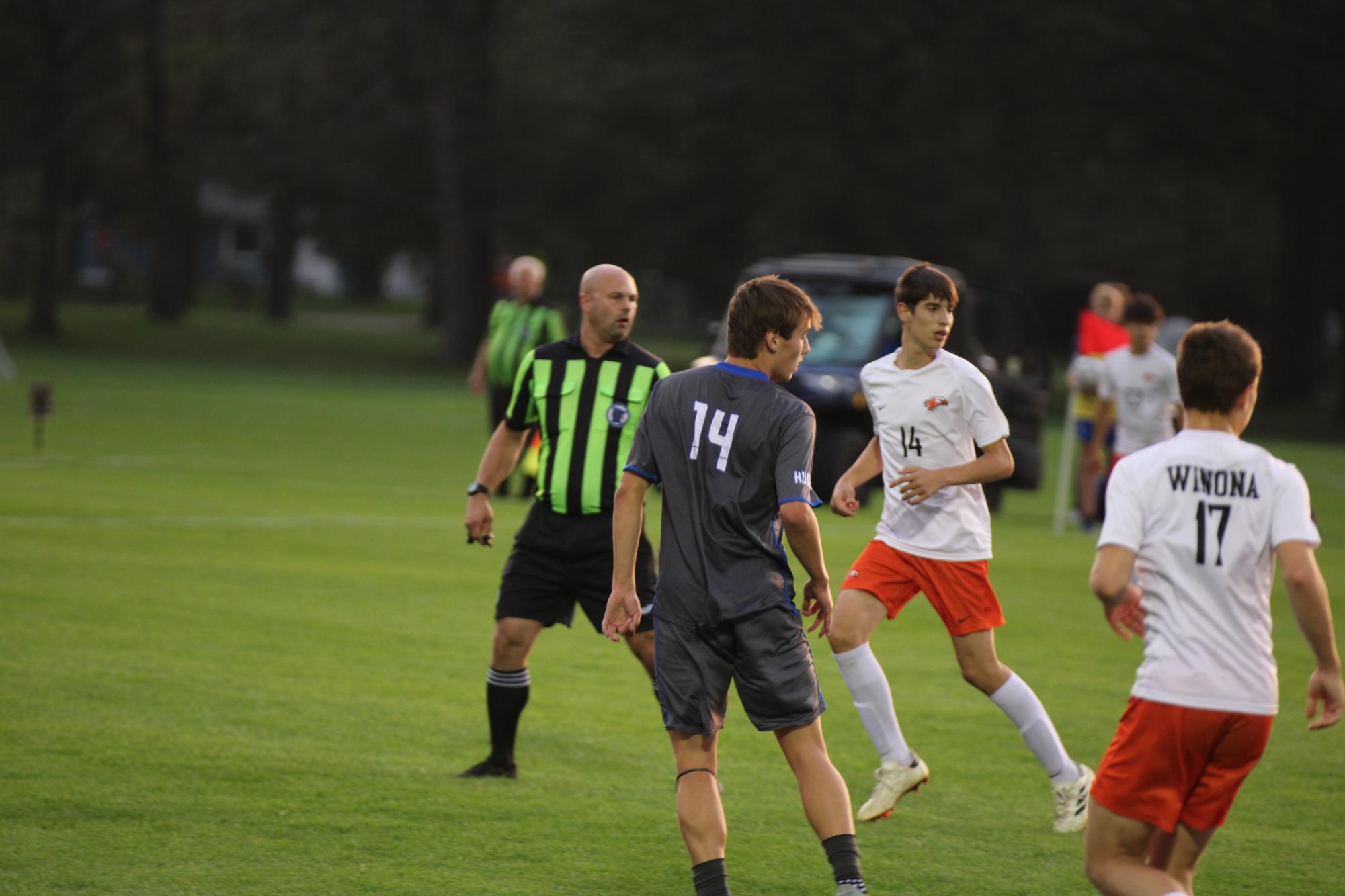 Gallery: Boys soccer competes against Winona