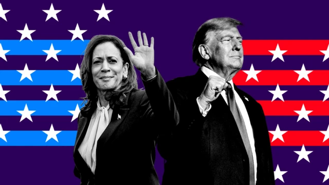 This year's 2024 Presidential Candidates areKamala Harris and Donald Trump. 
Source: Press released photo from BBC News 
  