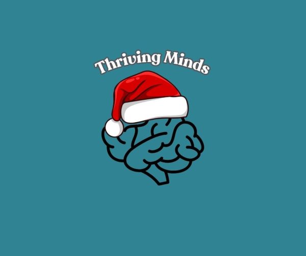 Thriving Minds hosted a festive event to bring students together over mental health.  Designed by Joanna Haggerty 