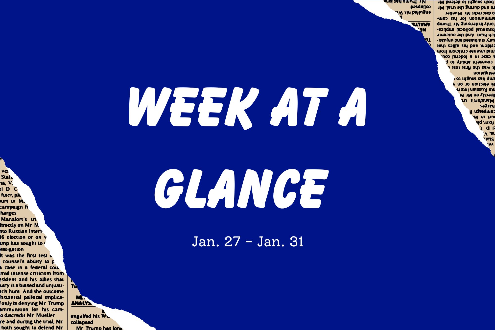 A Week at a Glance