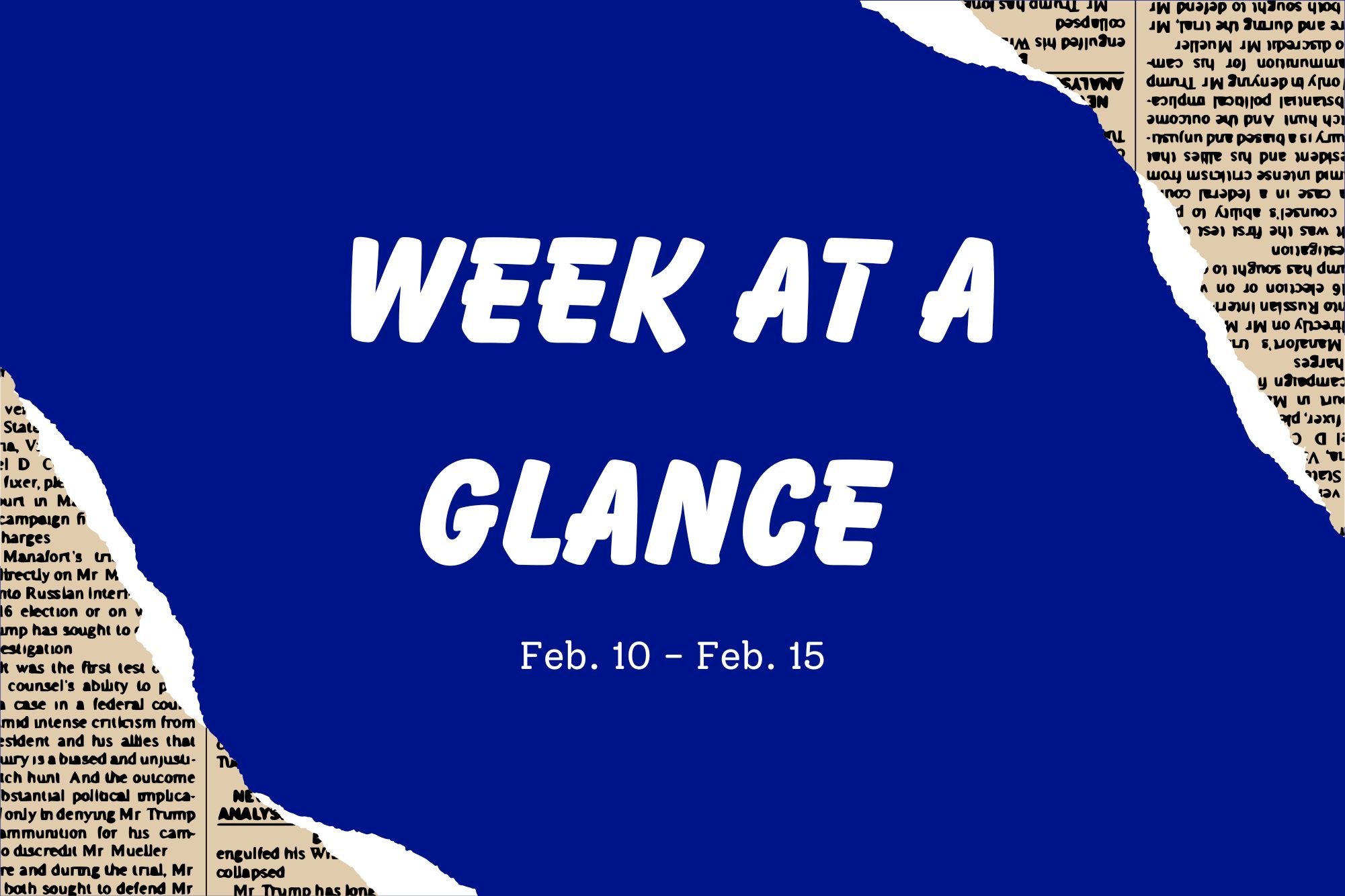 A Week at a Glance