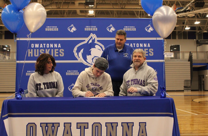 Owatonna track and field seniors commit to compete at the collegiate level