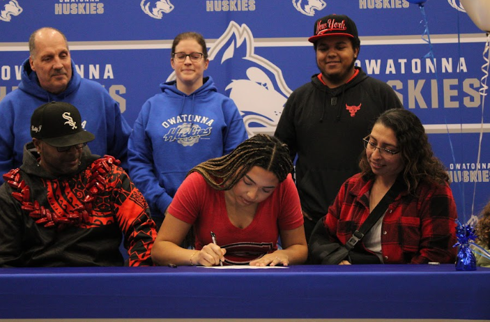 Owatonna track and field seniors commit to compete at the collegiate level