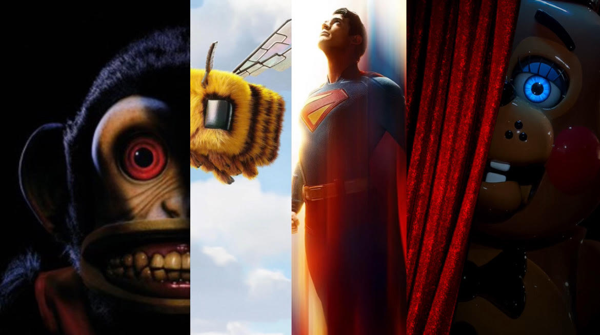 Some great movies to fill your weekends this year, from horror, to video game inspired, to superheroes. Pictures from press release. 