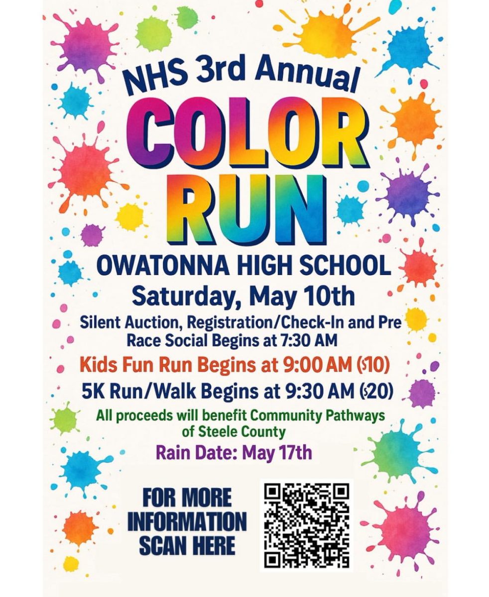 Poster for NHS Color run