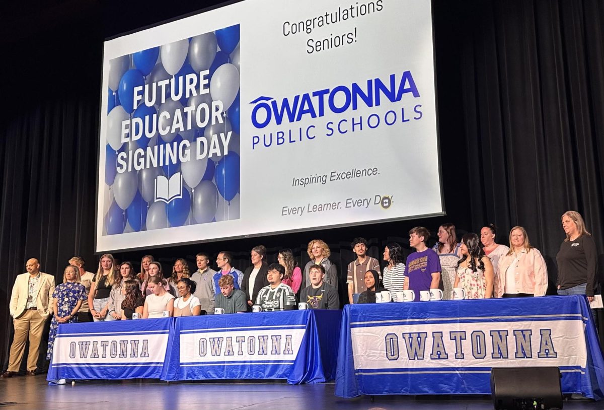 Photo of the Education Signing Day on Wednesday, May 7th.