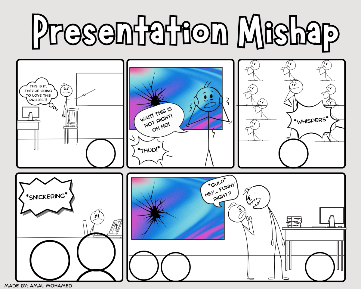 Presentation Mishap Comic