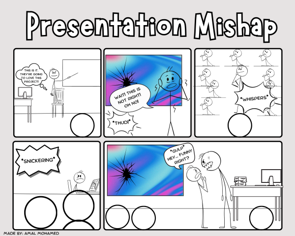 Presentation Mishap Comic