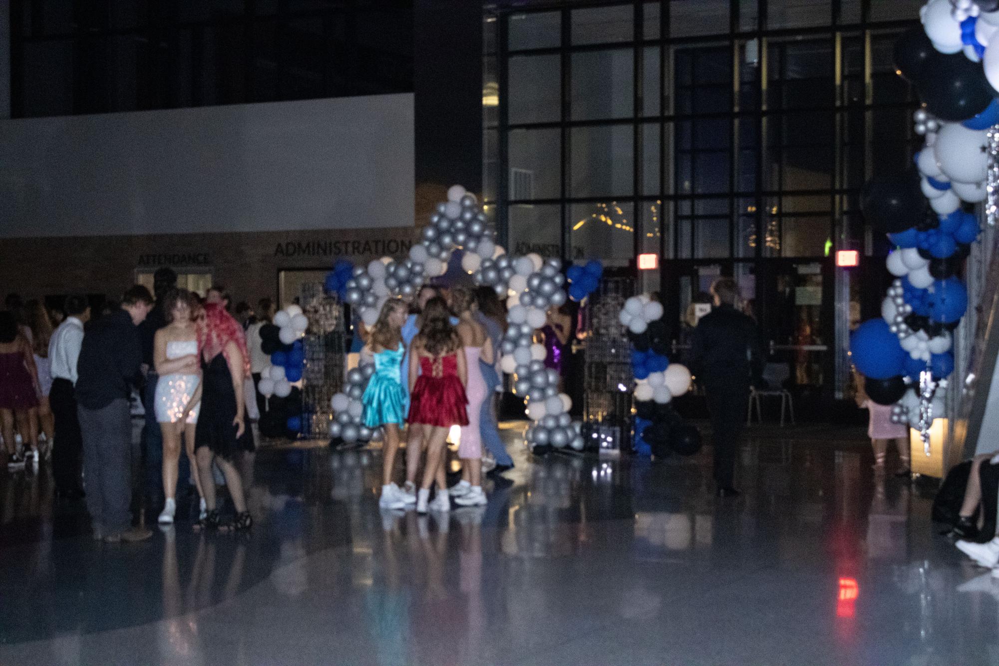 Gallery: Huskies light up the night