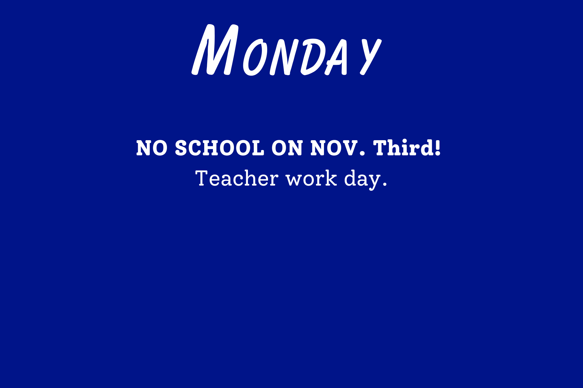 WEEK AT A GLANCE