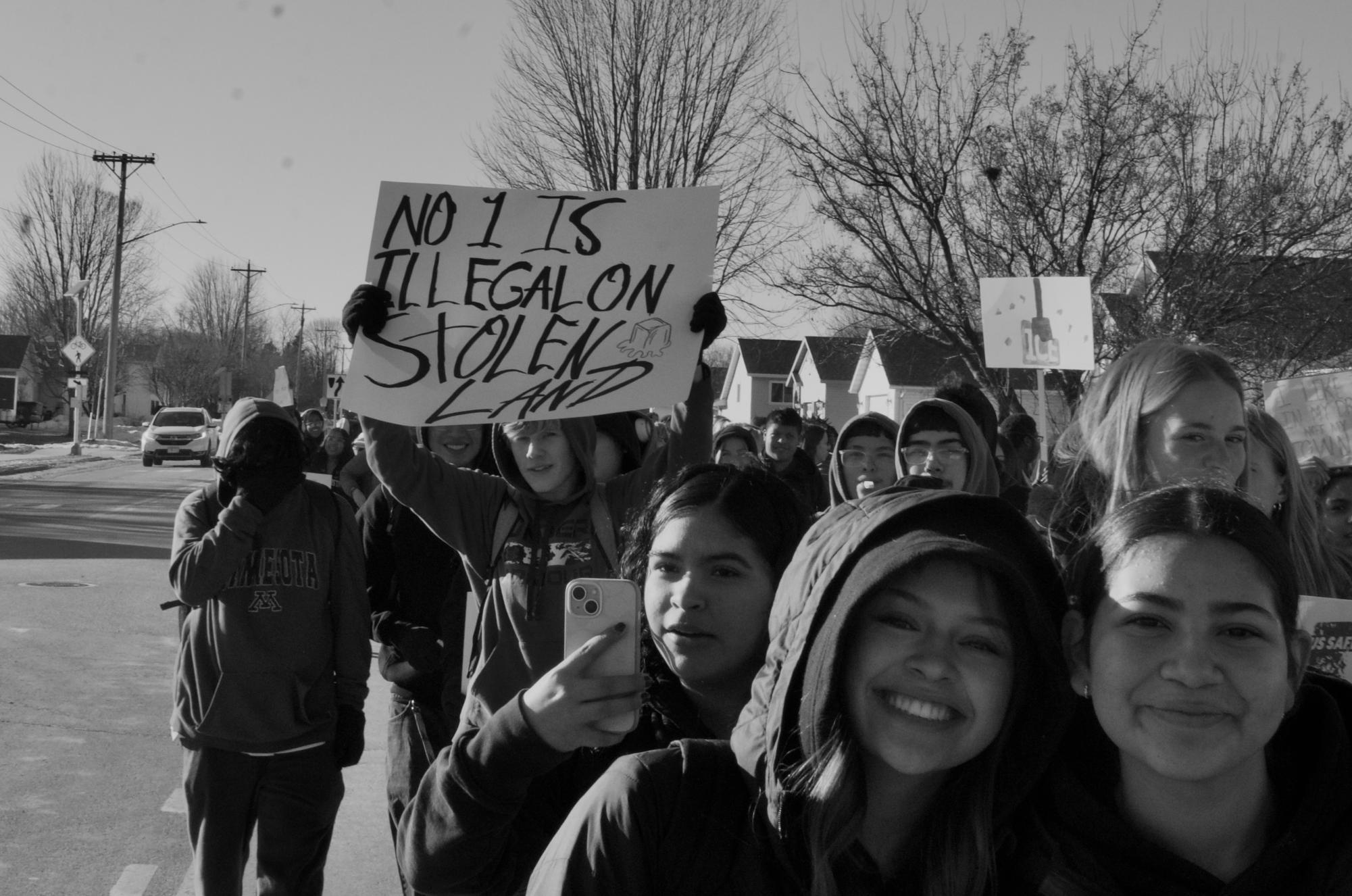 OHS Walkout Draws Community Attention