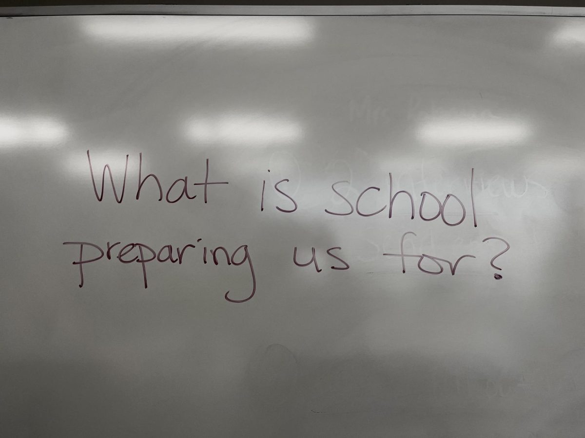 Do to AI taking over a part of students and their learning, what exactly is school teaching that can't just be taken over by AI?