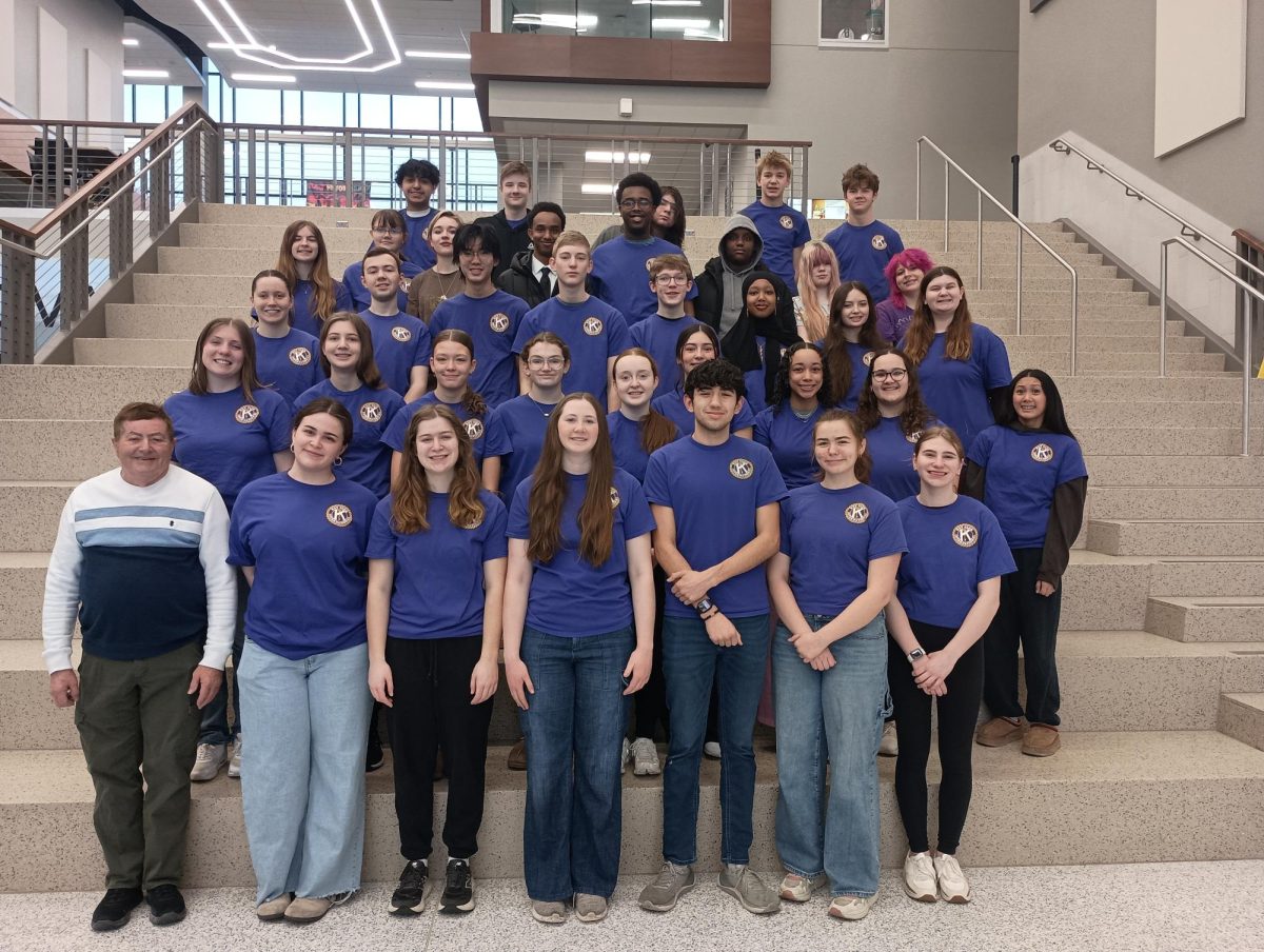 Owatonna Key Club members gather for a photo.