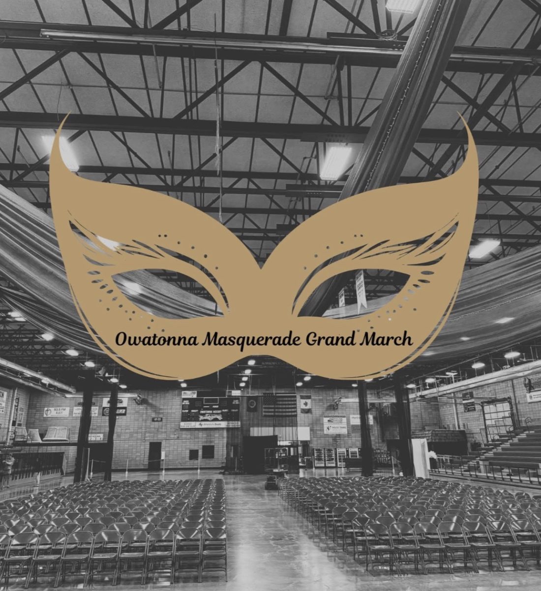 Owatonna 2026 Grand March masquerade theme.